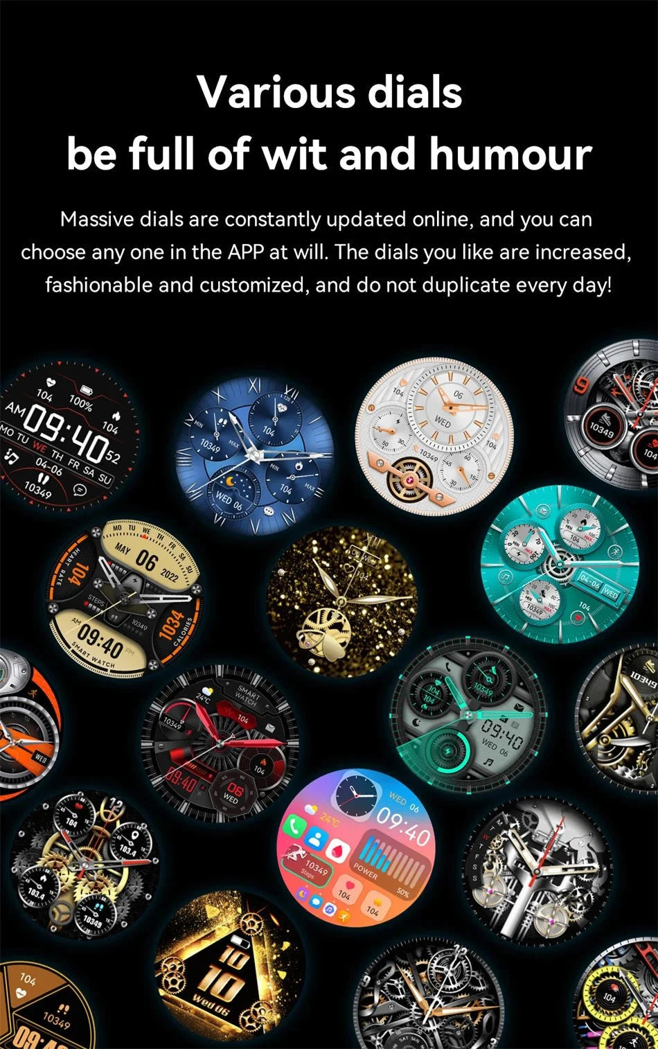 Smart Watch  466*466 HD Health Tracker  For Xiaomi DSers