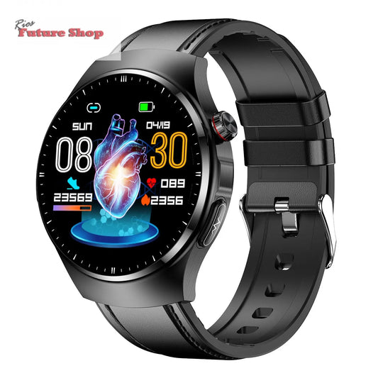 Smart Watch TK25 Bluetooth Call Blood Glucose Uric Acid Blood Lipids Electrocardiogram Body Fat Heart Rate Blood Oxygen Blood Pressure eprolo