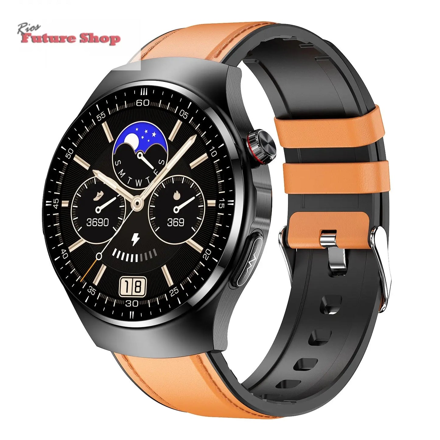 Smart Watch TK25 Bluetooth Call Blood Glucose Uric Acid Blood Lipids Electrocardiogram Body Fat Heart Rate Blood Oxygen Blood Pressure eprolo