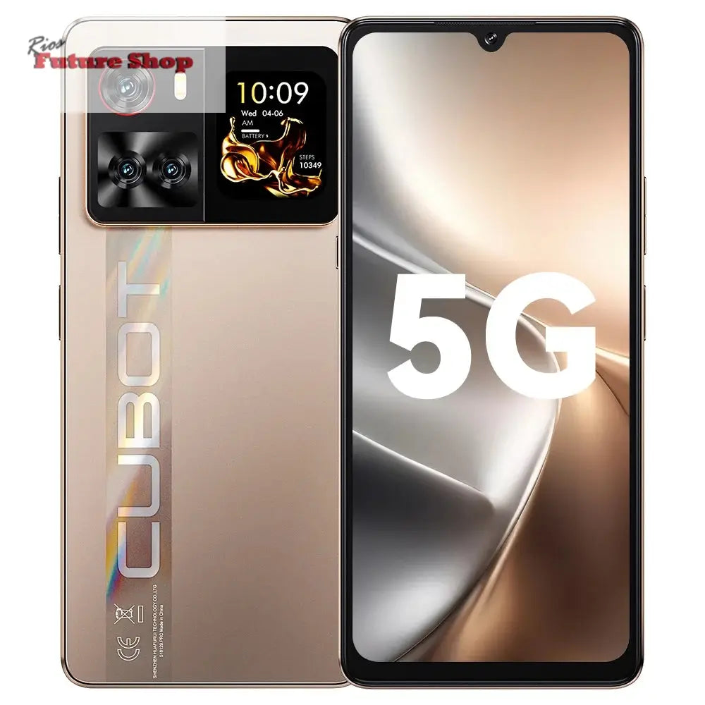Smartphone 5G Cubot X100, Android 15, Dimensity 7025, 6nm, 2.5GHz,6.88-inch Screen,16GB(8+8),256GB, 64MP Camera, 5100mAh Battery - Rios Future Shop