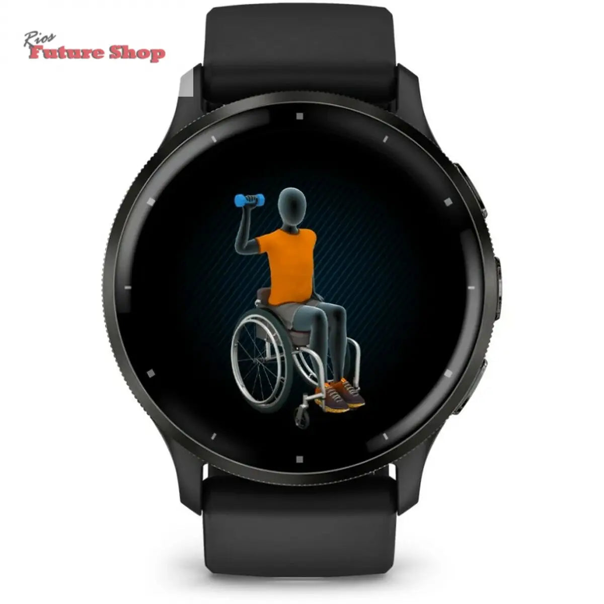 Smartwatch GARMIN Black - Rios Future Shop
