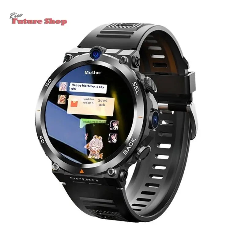 Smartwatch multifuncional com câmeras duplas - Rios Future Shop