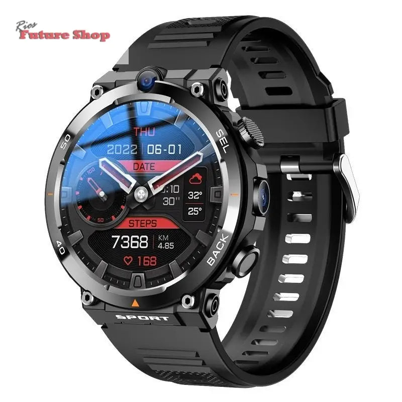 Smartwatch multifuncional com câmeras duplas - Rios Future Shop