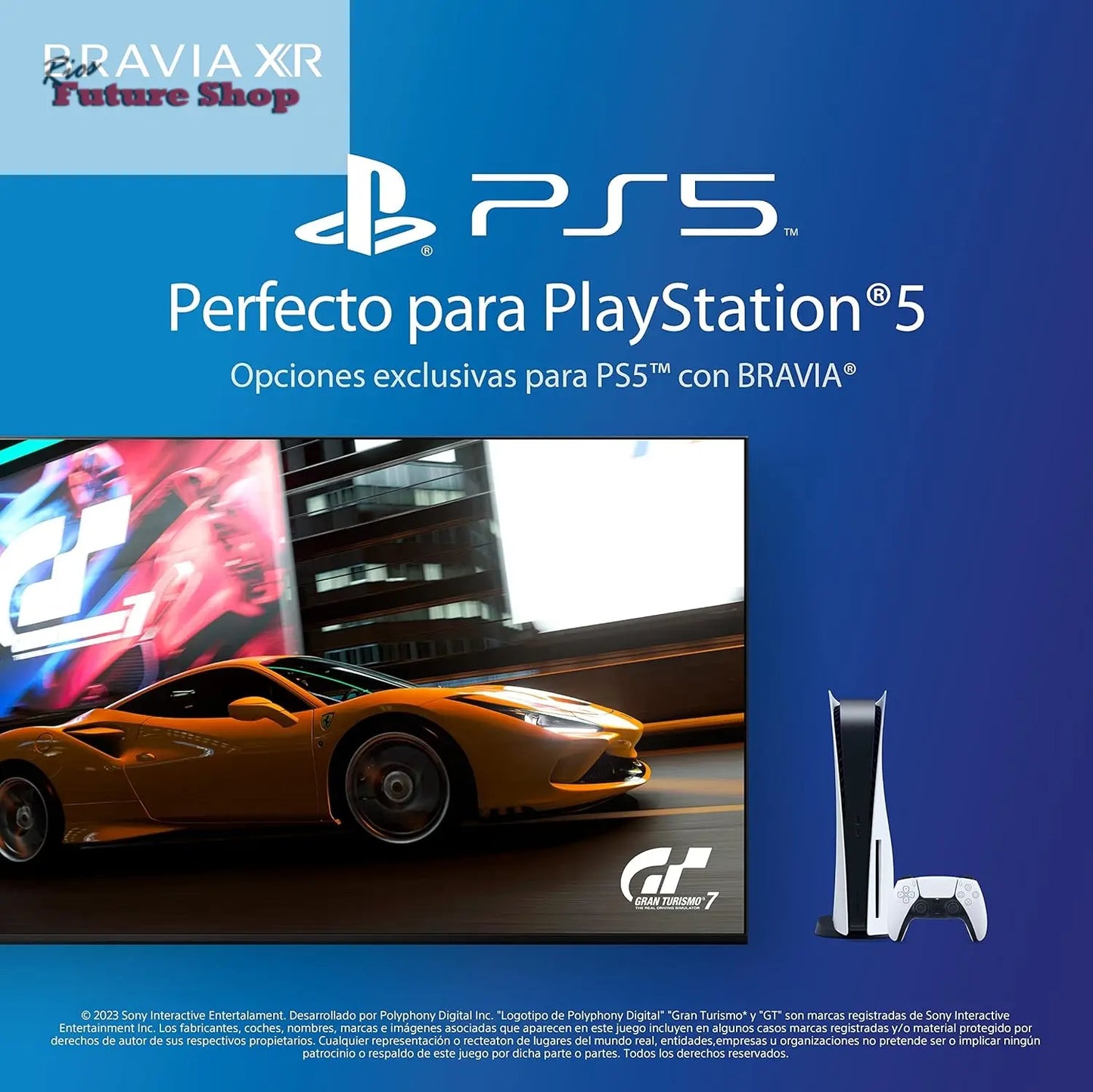 Sony BRAVIA XR-85X90L, 85 Pulgadas, TV Full Array LED, 4K HDR, Smart Google TV, Funciones Eco, Bravia Core, Menú Gaming para PlayStation5, Marco de Aluminio - Rios Future Shop