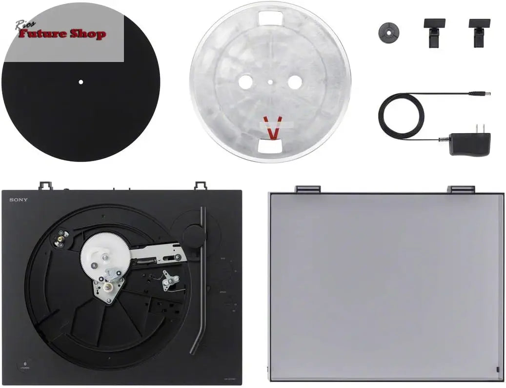 Sony PS-LX310BT Gira-discos (conectividade Bluetooth, suporta saídas de linha e fono) preto - Rios Future Shop