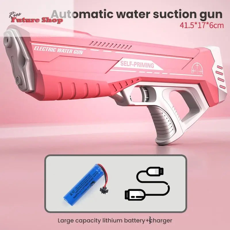 Space Water Gun Electric Automatic Water Absorption Toy CJdropshippimgUSA