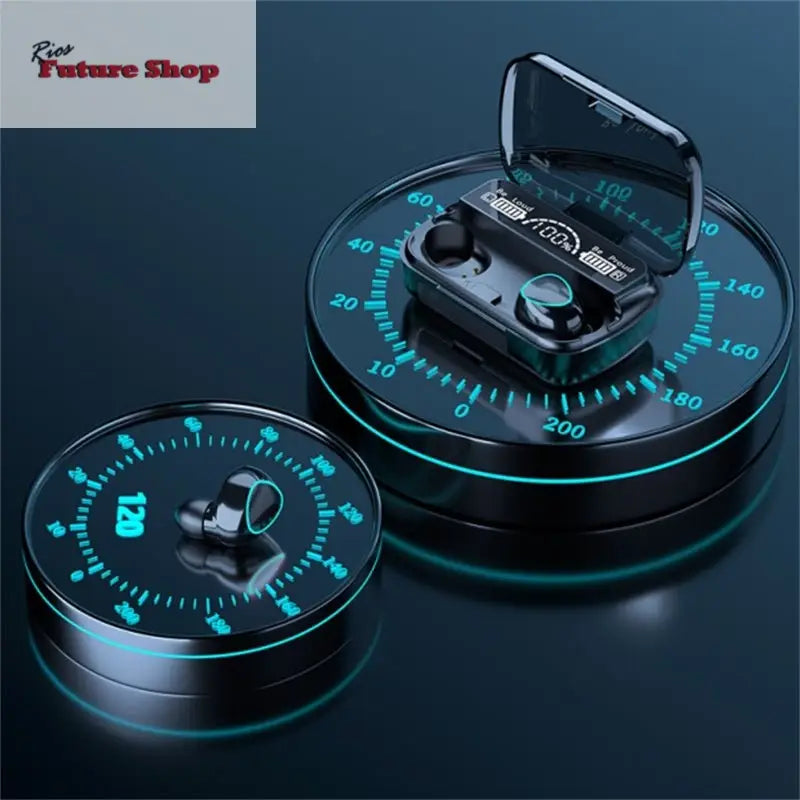 TWS Wireless 5.1 Waterproof Bluetooth Sports Earphones - Rios Future Shop