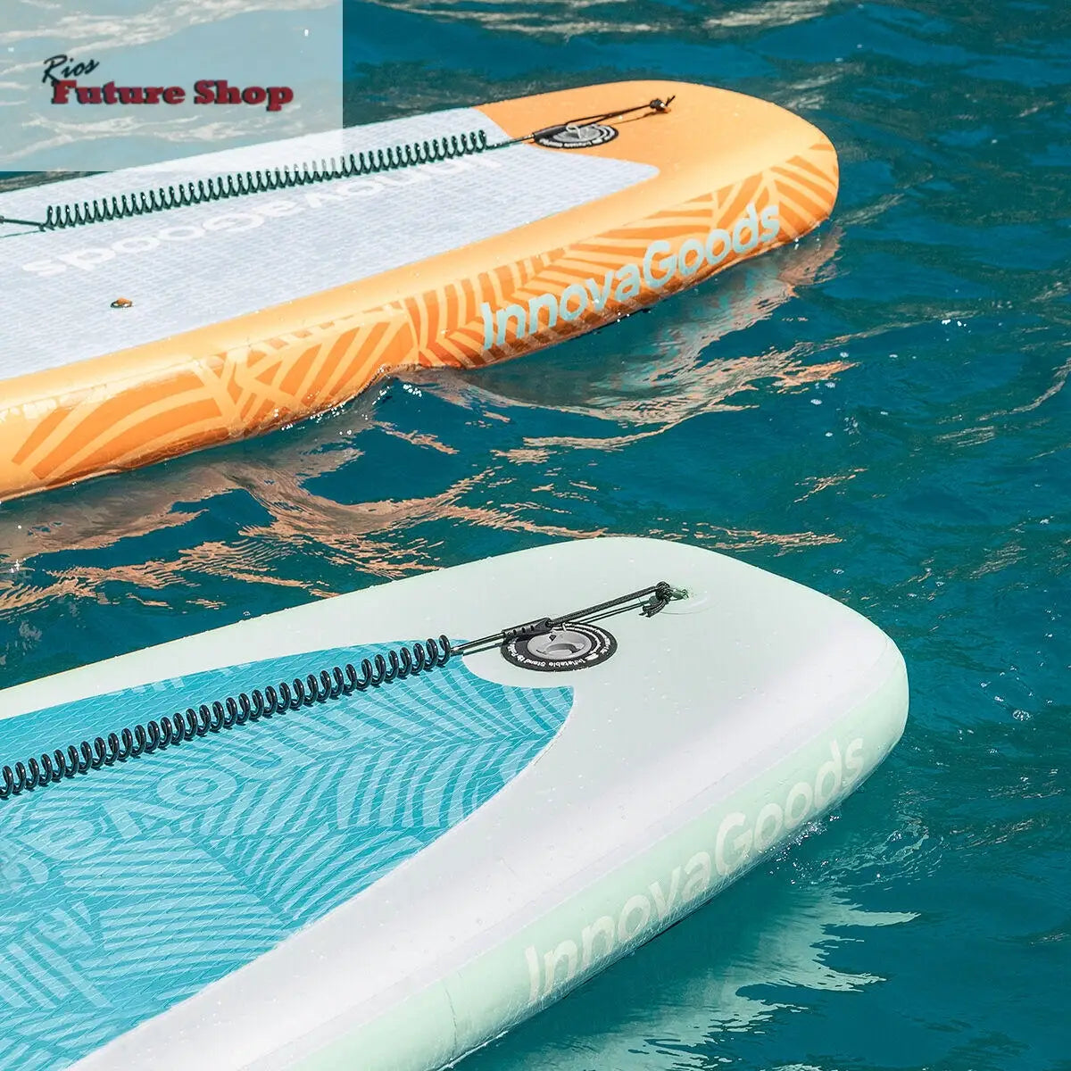 Tabla de Paddle Surf Hinchable 2 en 1 con Asiento y Accesorios Siros InnovaGoods 10'5" 320 cm Dropea