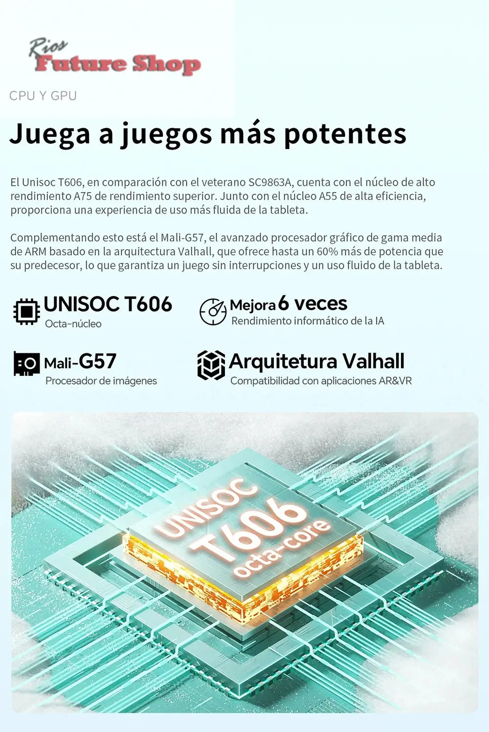 Teclast P30 Android 14 Tablet, 10.1 Inch, up to 12Gb Ram, 128Gb Rom, 1280X800 Ips, Unisoc T606, 8 Cores, 6000 Mah - Rios Future Shop