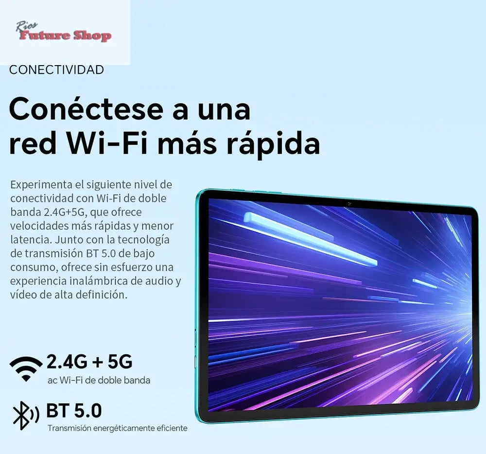 Teclast P30 Android 14 Tablet, 10.1 Inch, up to 12Gb Ram, 128Gb Rom, 1280X800 Ips, Unisoc T606, 8 Cores, 6000 Mah - Rios Future Shop