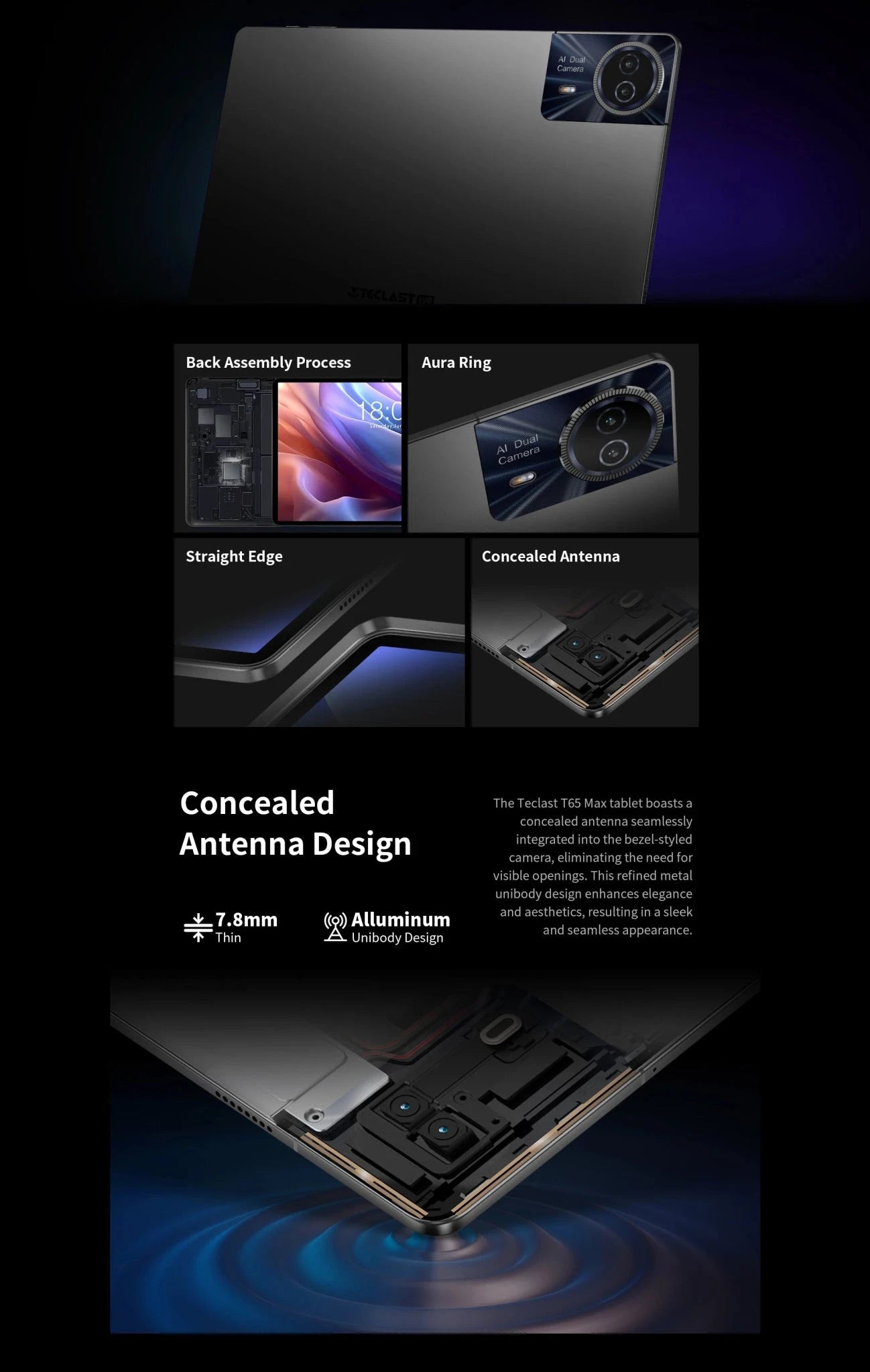 Teclast T65 Max 13" HD Display Android 14 Tablet DSersALIEXPRESS