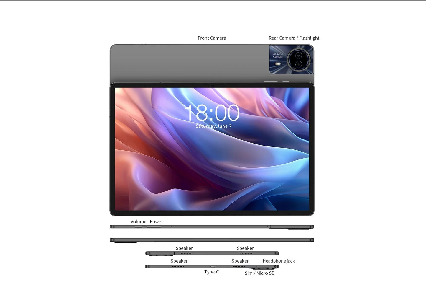 Teclast T65 Max 13" HD Display Android 14 Tablet DSersALIEXPRESS