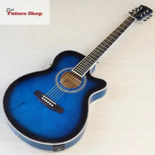 Thin Body Acoustic Electric Guitar - Rios Future Shop
