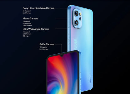 UMIDIGI A13 Pro Android Smartphone NFC 48MP AI Triple Camera 6GB 128GB 6.7" Full Display 5150mAh Global Version Cellphone