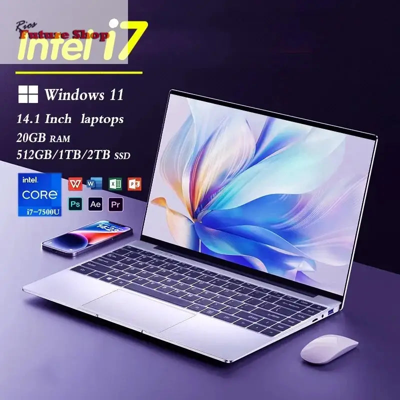 Ultra Slim i7 Laptop Computer PC 14.1" Intel Core i7 - Rios Future Shop