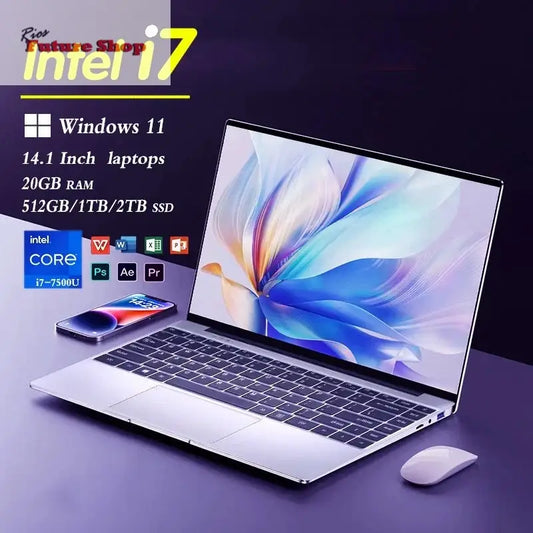 Ultra Slim i7 Laptop Computer PC 14.1" Intel Core i7 - Rios Future Shop