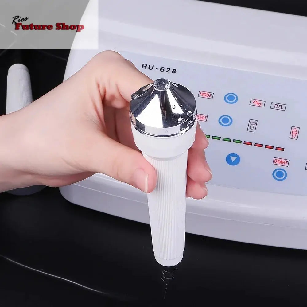 Ultrasonic Women Skin Care Whitening Freckle Removal High Frequency Lifting Skin Anti Aging Beauty Facial Machine - Rios Future Shop