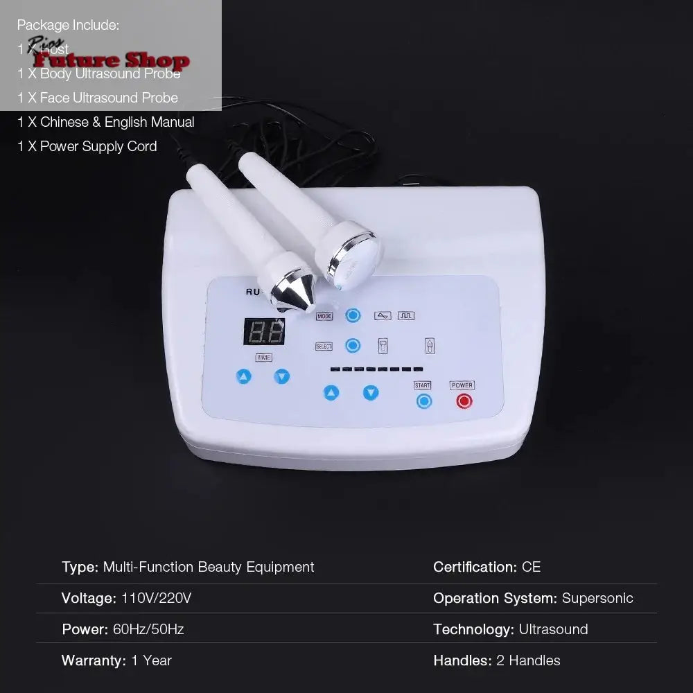 Ultrasonic Women Skin Care Whitening Freckle Removal High Frequency Lifting Skin Anti Aging Beauty Facial Machine - Rios Future Shop
