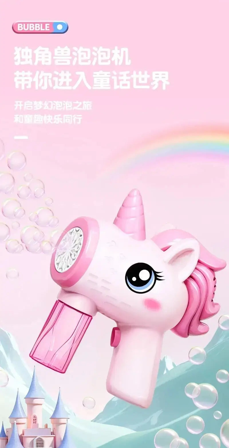 Unicorn electric bubble gun DSers