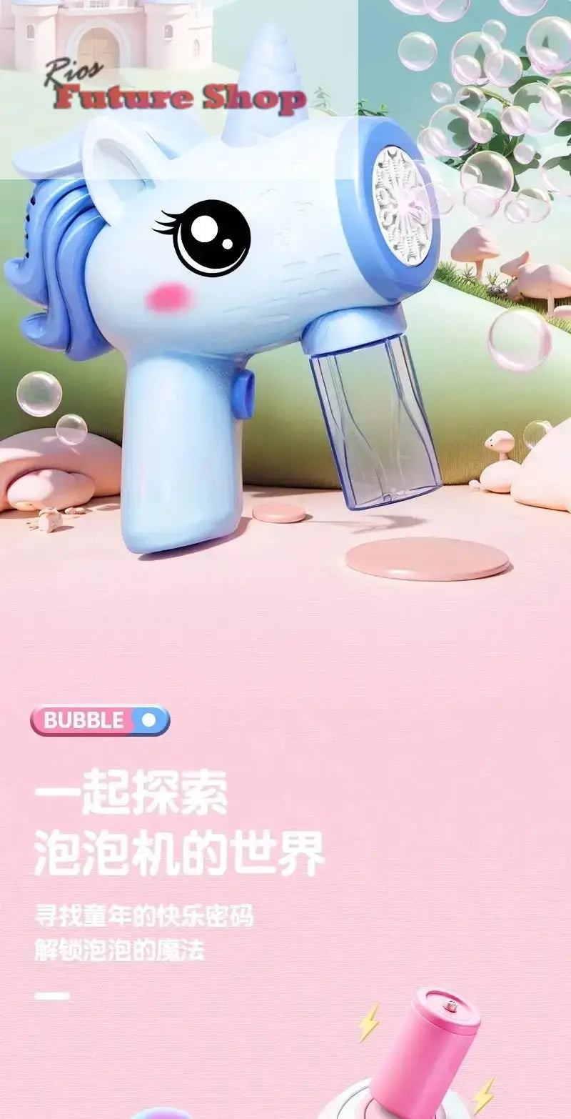 Unicorn electric bubble gun DSers