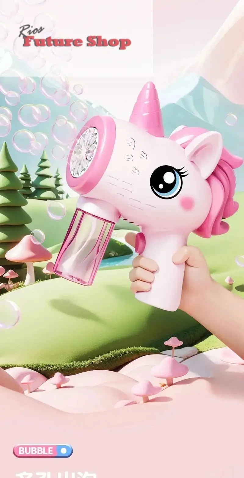 Unicorn electric bubble gun DSers