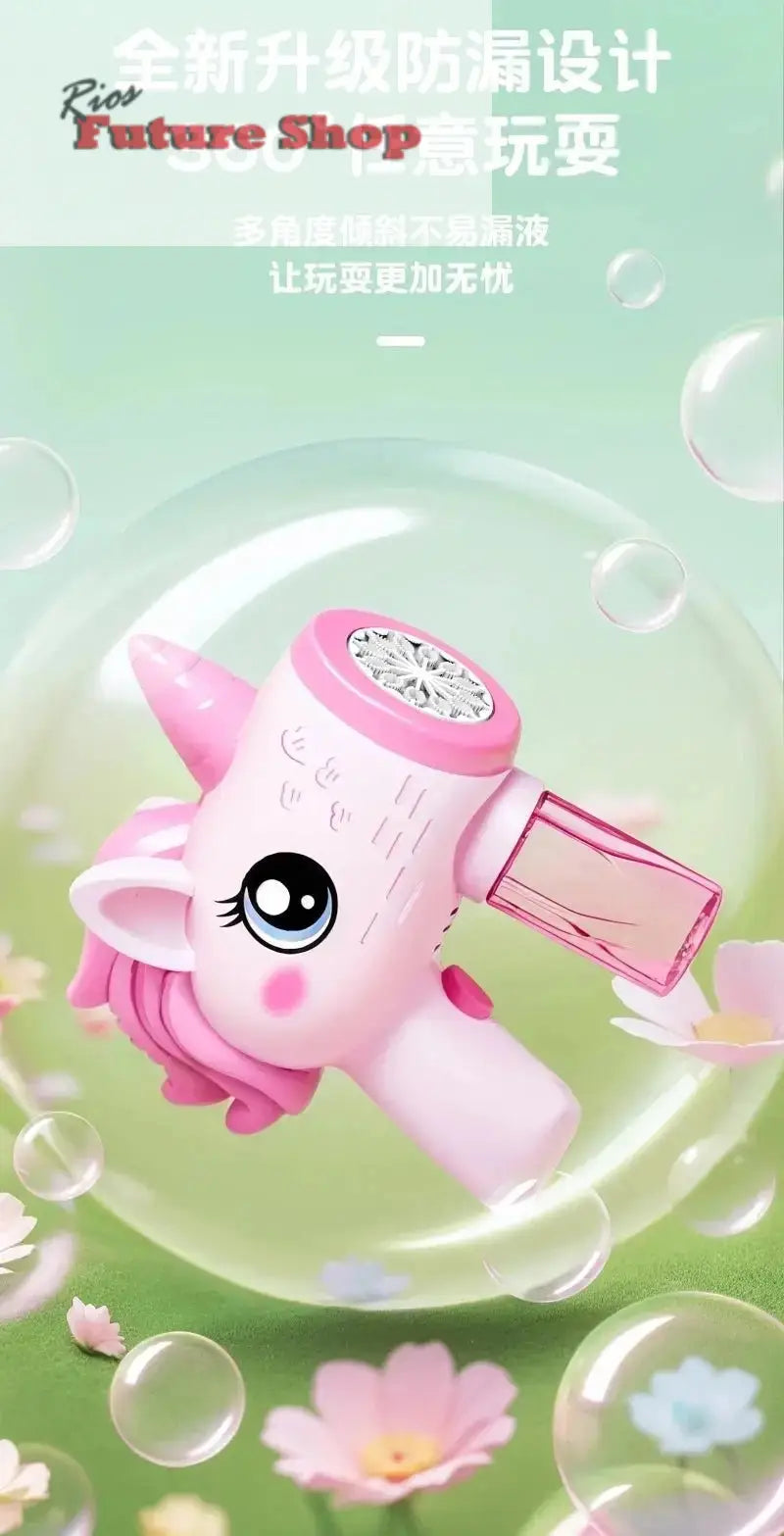 Unicorn electric bubble gun DSers