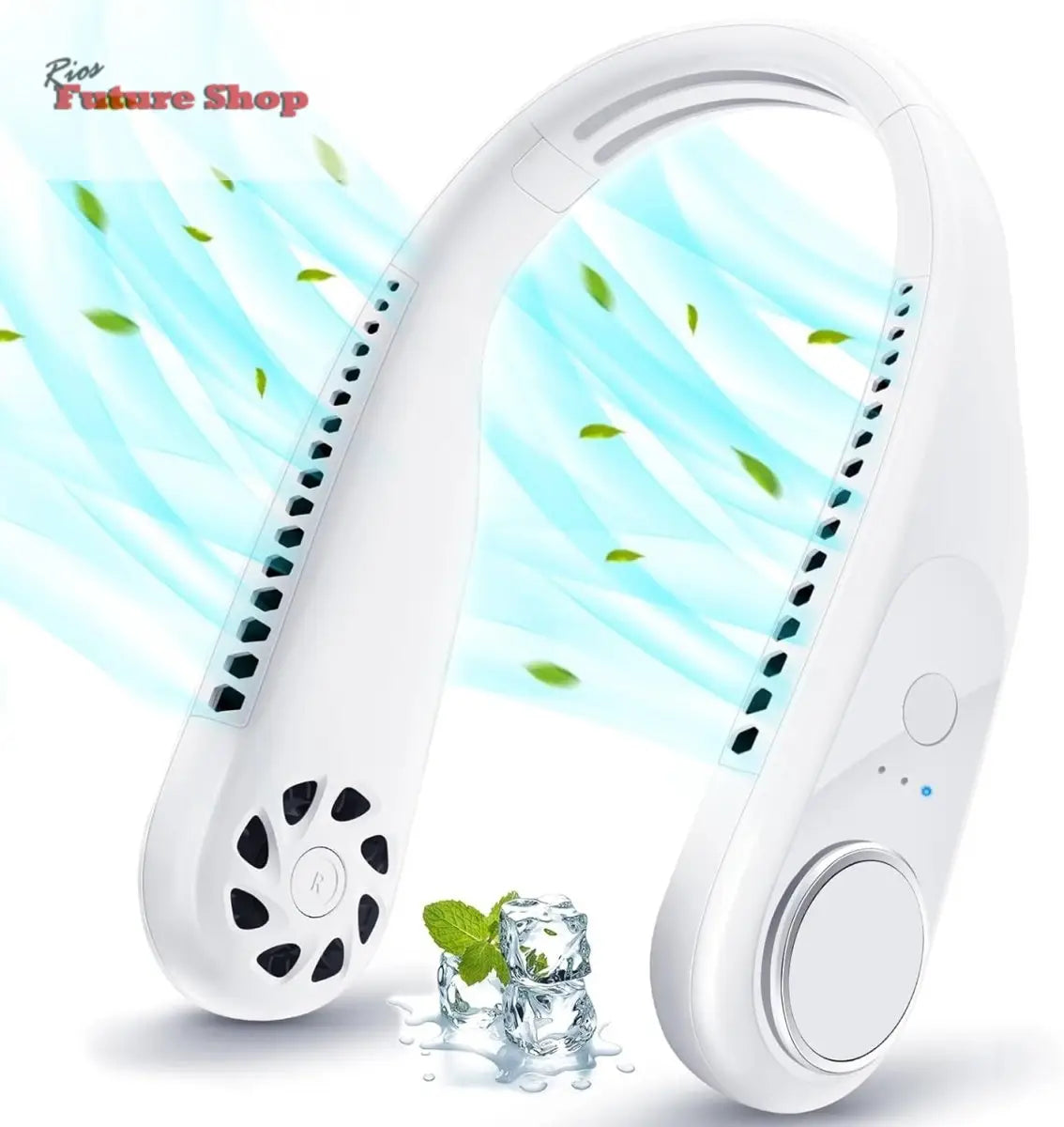 Ventilador de pescoço portátil - Rios Future Shop