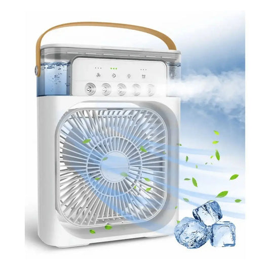 Ventilador humidificador de nebulización blanco - Rios Future Shop