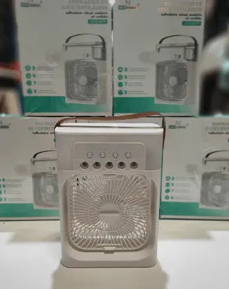 Ventilador humidificador de nebulización blanco - Rios Future Shop