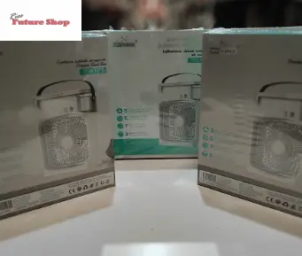 Ventilador humidificador de nebulización blanco - Rios Future Shop