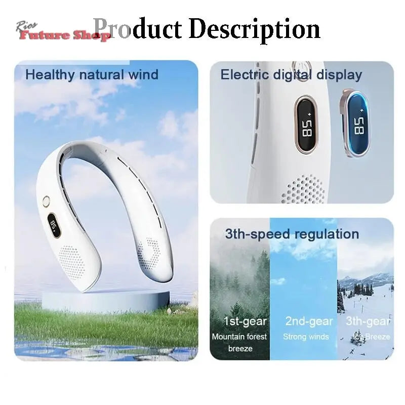 Ventilador para pescoço Dropea