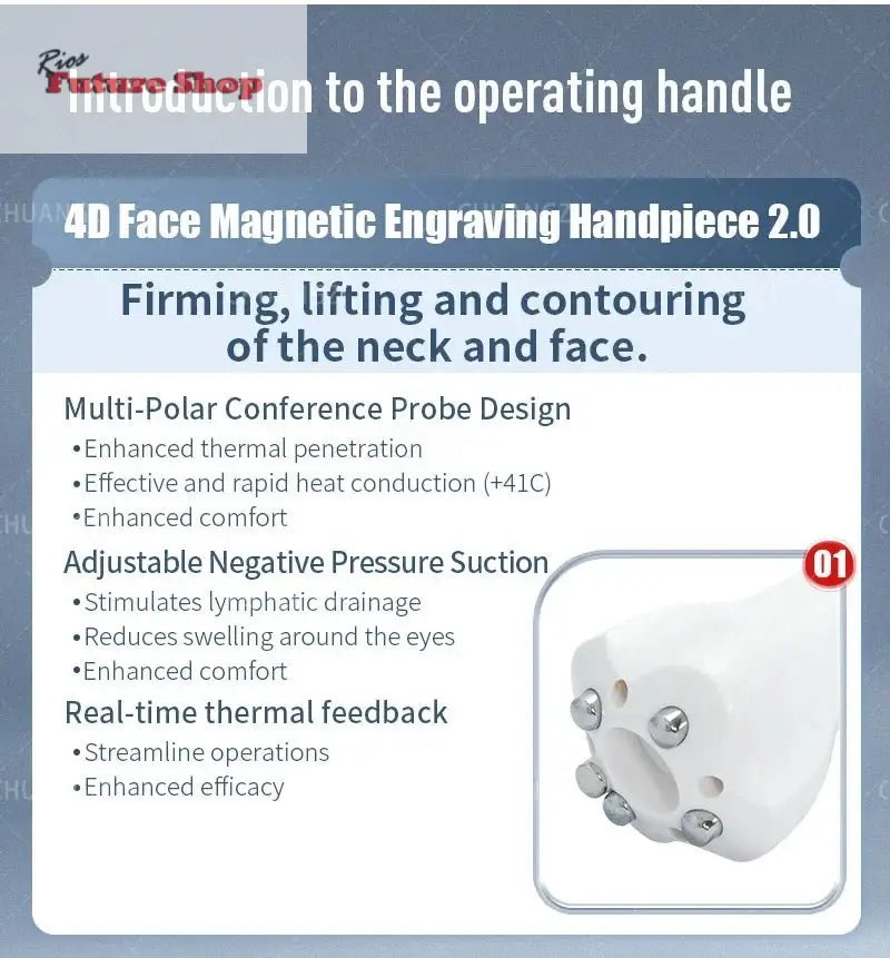 Venus Legacy Pro Skin Tightening & Vacuum Machine - Rios Future Shop