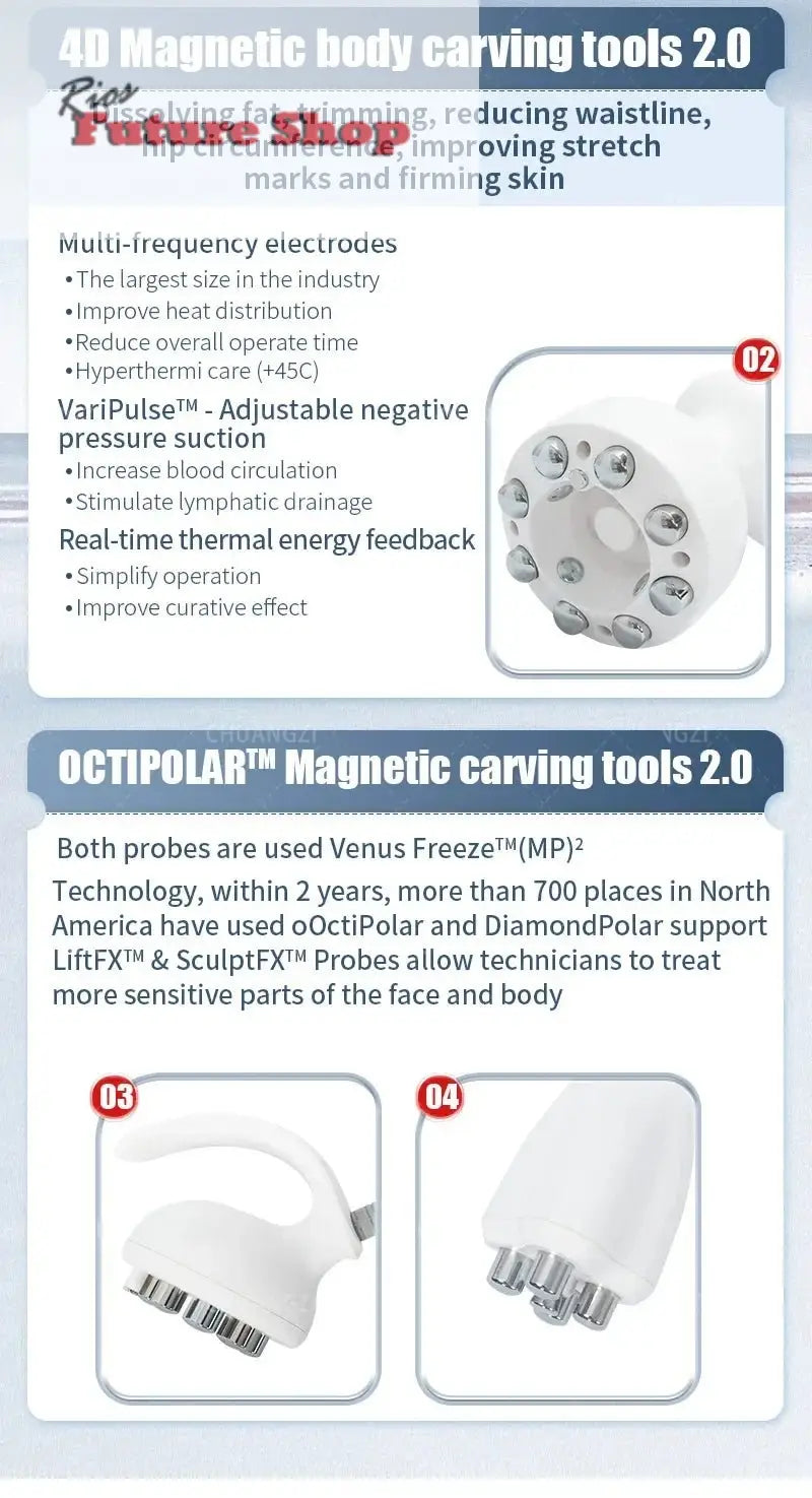 Venus Legacy Pro Skin Tightening & Vacuum Machine - Rios Future Shop