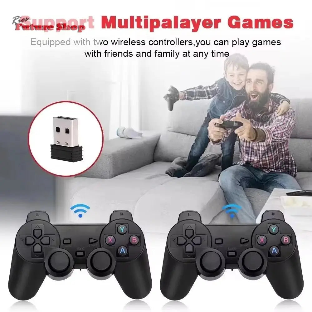 Video Game Console X2 Plus 4K HD Retro 40000 Games - Rios Future Shop