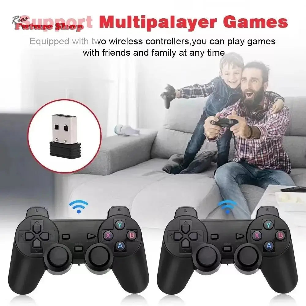 Video Game Console X2 Plus 4K HD Retro 40000 Games - Rios Future Shop