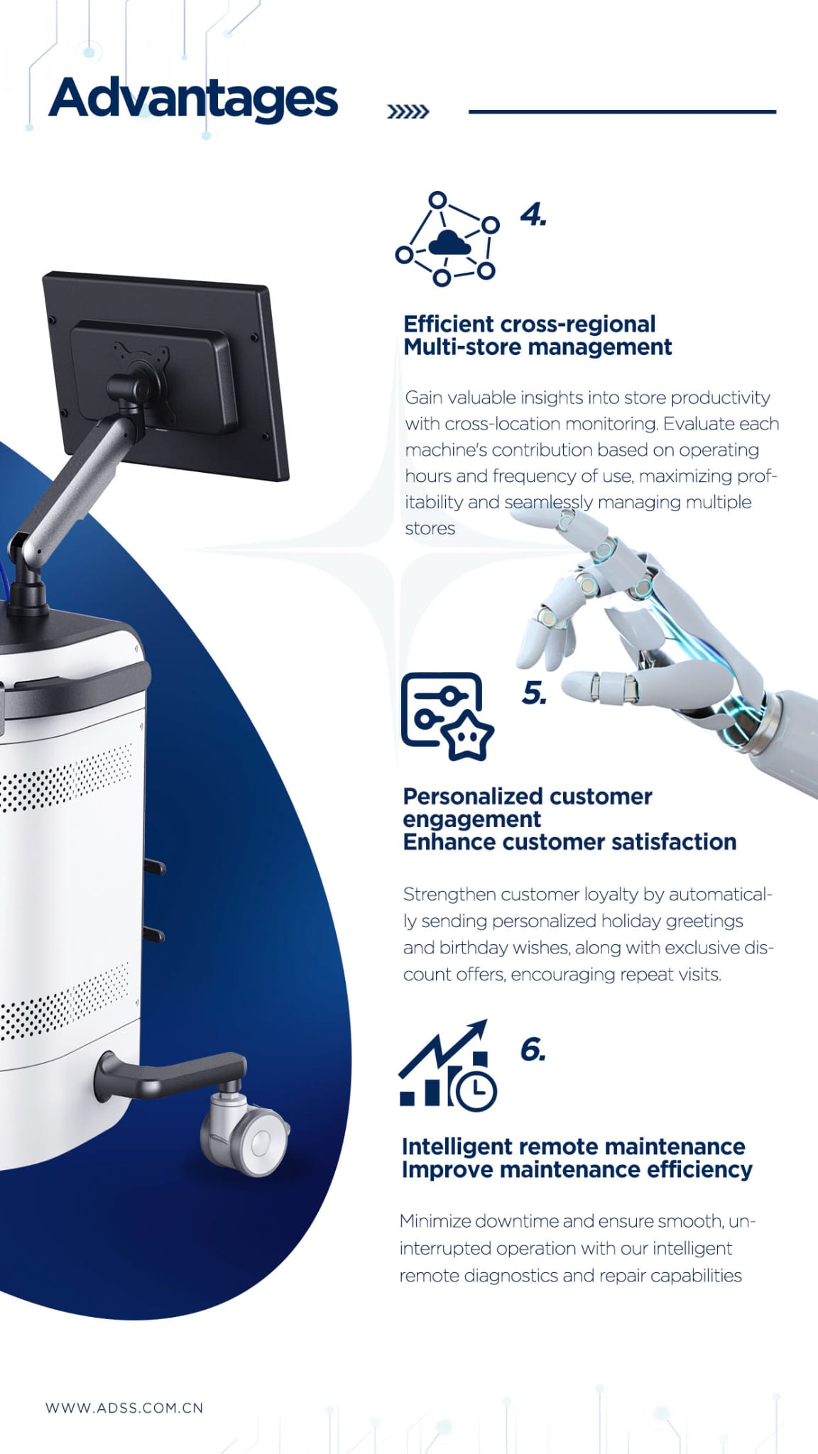 ADSS AI MASTER (O TOPO DA ROBOTICA ESTÉTICA E CLINICA)