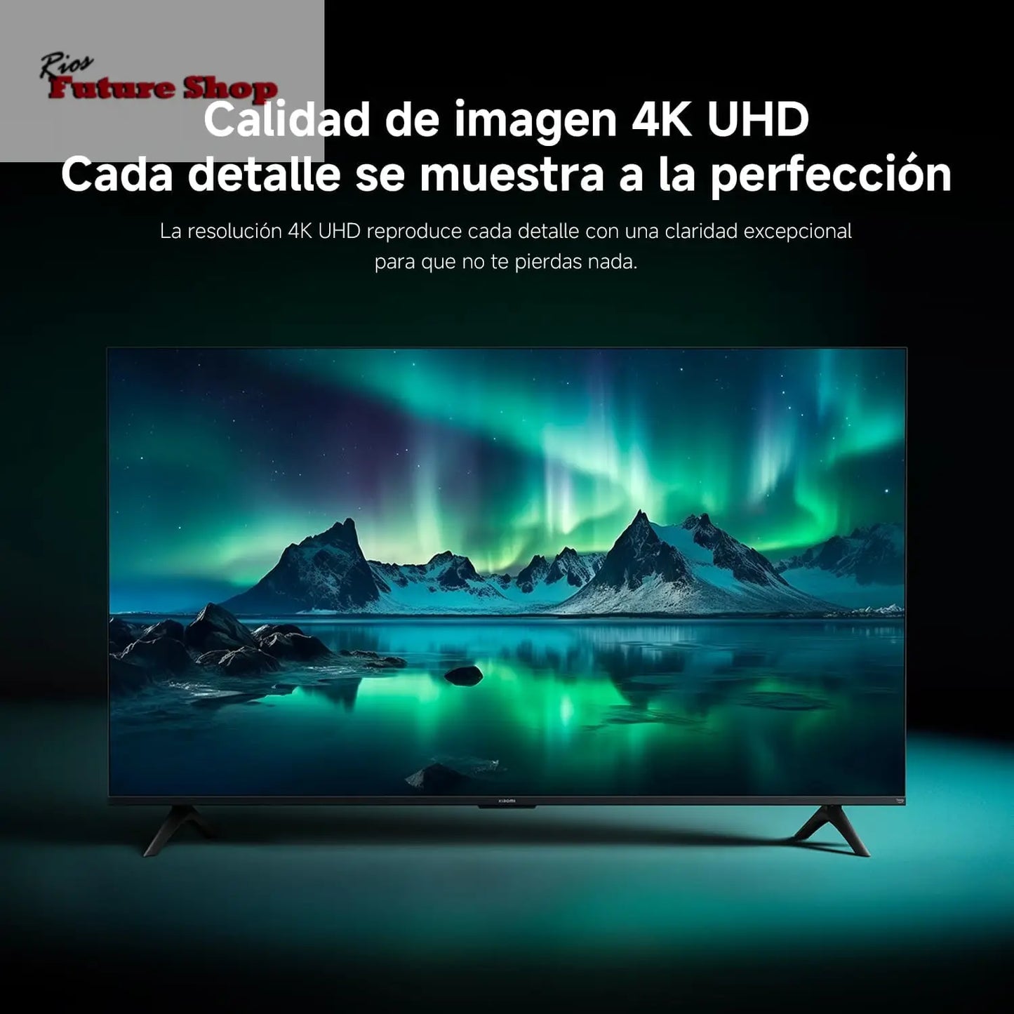 XIAOMI TV F 65, 65 Pulgadas (165 cm), 4K UHD, Smart TV, Fire TV, Control por Voz Alexa, HDR10, MEMC, Modo Game Boost 120Hz,2GB+32GB, Compatible con Apple AirPlay, 2025 - Rios Future Shop