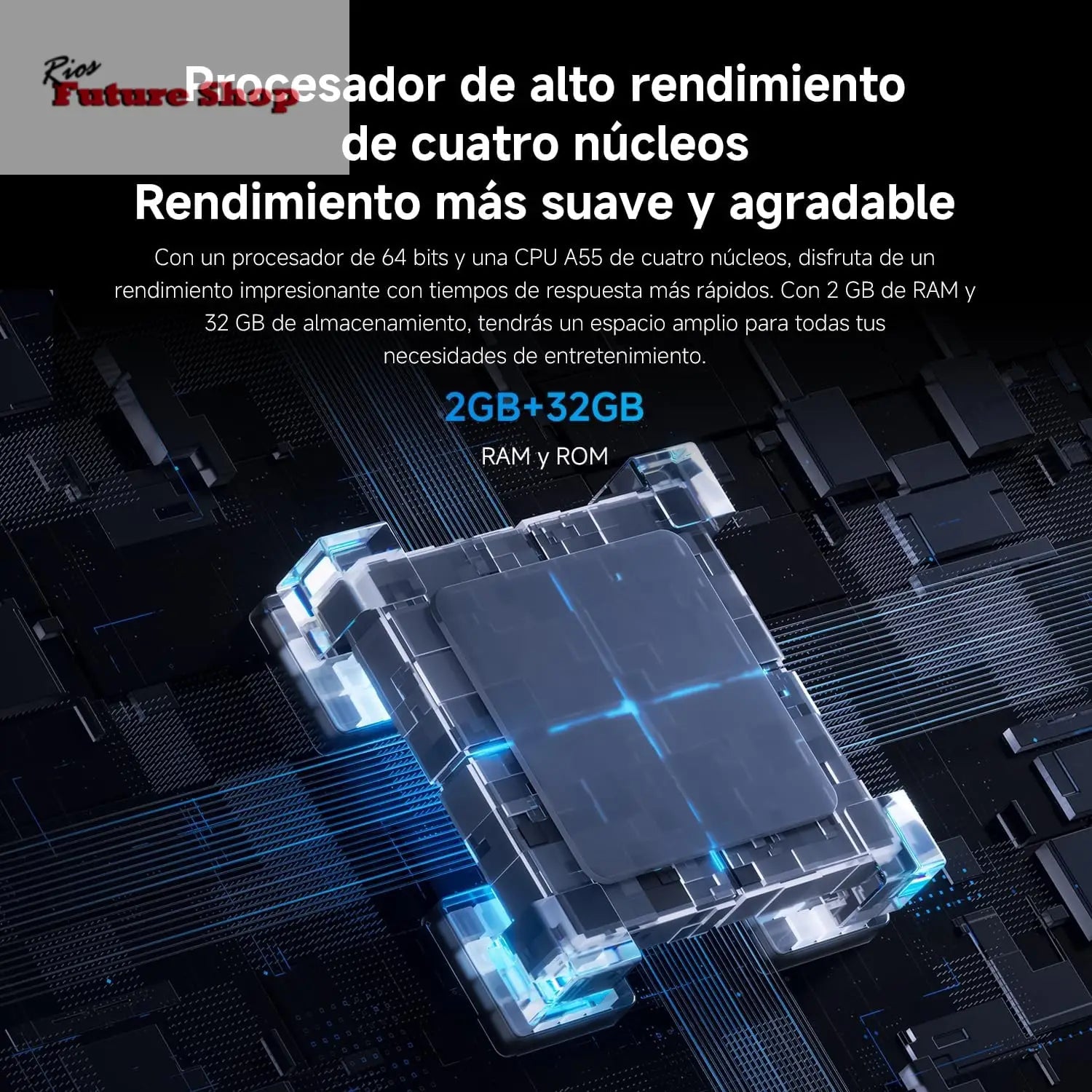 XIAOMI TV F 65, 65 Pulgadas (165 cm), 4K UHD, Smart TV, Fire TV, Control por Voz Alexa, HDR10, MEMC, Modo Game Boost 120Hz,2GB+32GB, Compatible con Apple AirPlay, 2025 - Rios Future Shop