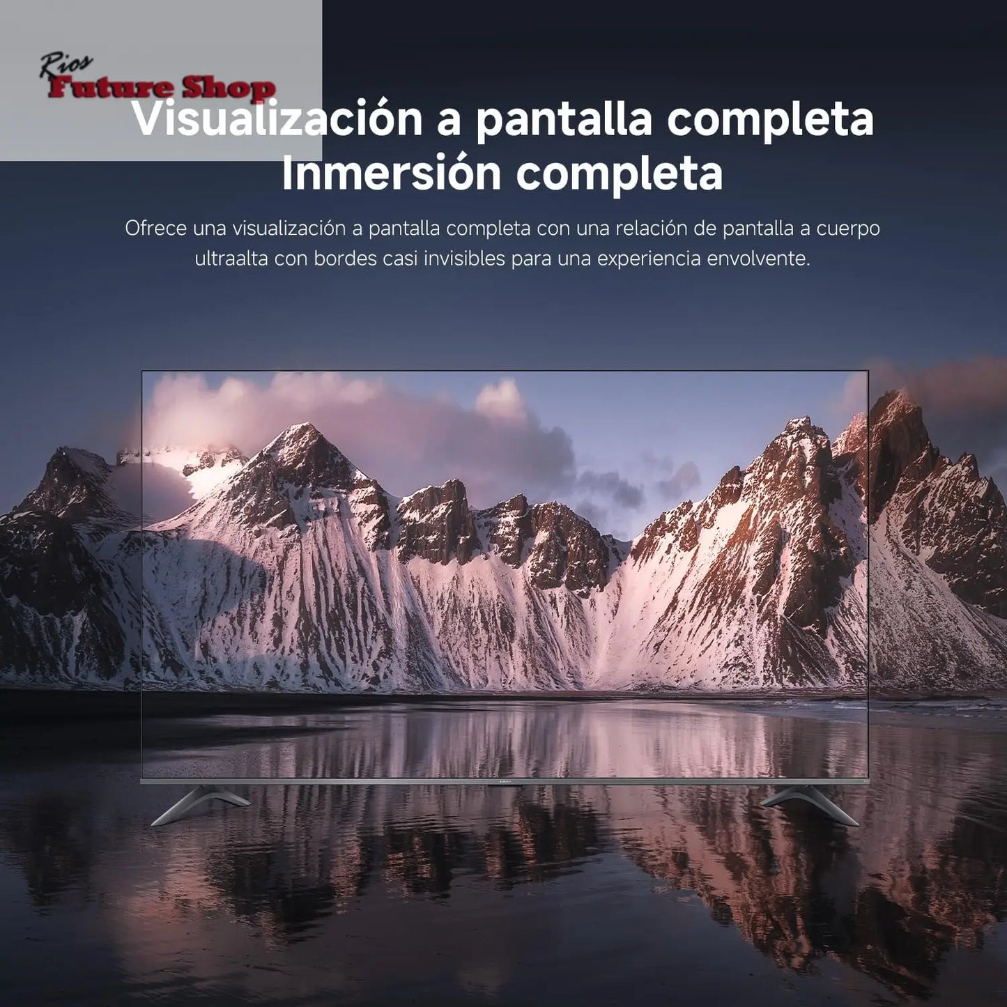 XIAOMI TV F 65, 65 Pulgadas (165 cm), 4K UHD, Smart TV, Fire TV, Control por Voz Alexa, HDR10, MEMC, Modo Game Boost 120Hz,2GB+32GB, Compatible con Apple AirPlay, 2025 - Rios Future Shop