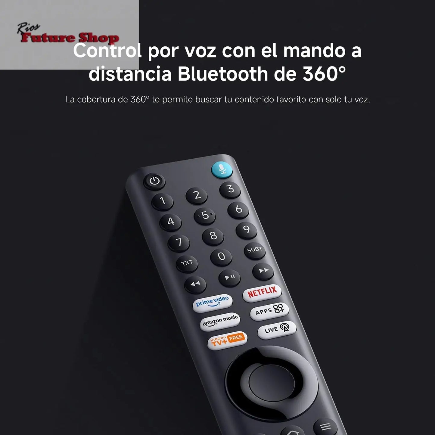 XIAOMI TV F Pro 75, 75 Pulgadas (190 cm), 4K UHD QLED, Smart TV, Fire TV, Control por Voz Alexa, HDR10+, Modo Game Boost 120Hz, MEMC, 2GB+32GB, Compatible con Apple AirPlay, 2025 - Rios Future Shop