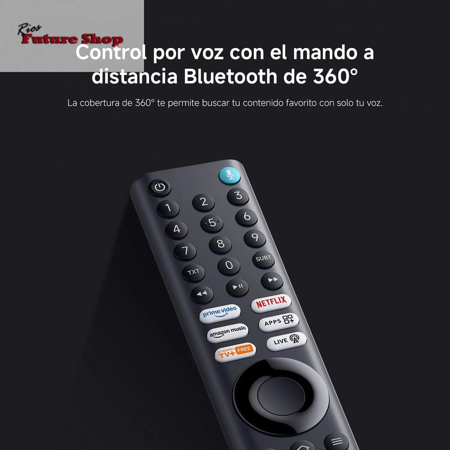 XIAOMI TV F Pro 75, 75 Pulgadas (190 cm), 4K UHD QLED, Smart TV, Fire TV, Control por Voz Alexa, HDR10+, Modo Game Boost 120Hz, MEMC, 2GB+32GB, Compatible con Apple AirPlay, 2025 - Rios Future Shop
