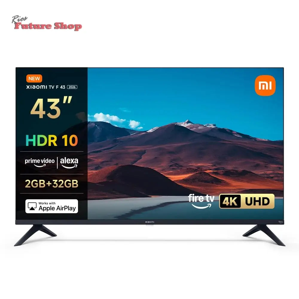 XIAOMI TV F Pro 75, 75 Pulgadas (190 cm), 4K UHD QLED, Smart TV, Fire TV, Control por Voz Alexa, HDR10+, Modo Game Boost 120Hz, MEMC, 2GB+32GB, Compatible con Apple AirPlay, 2025 - Rios Future Shop
