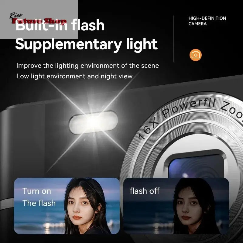 Xiaomi 4K Digital Camera 50MP 16X DSersUSA