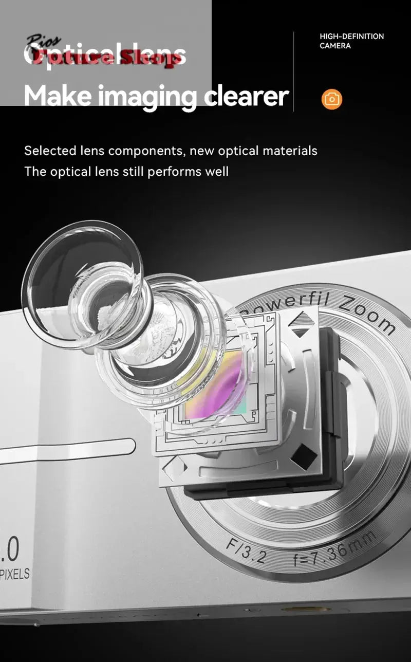 Xiaomi 4K Digital Camera 50MP 16X DSersUSA