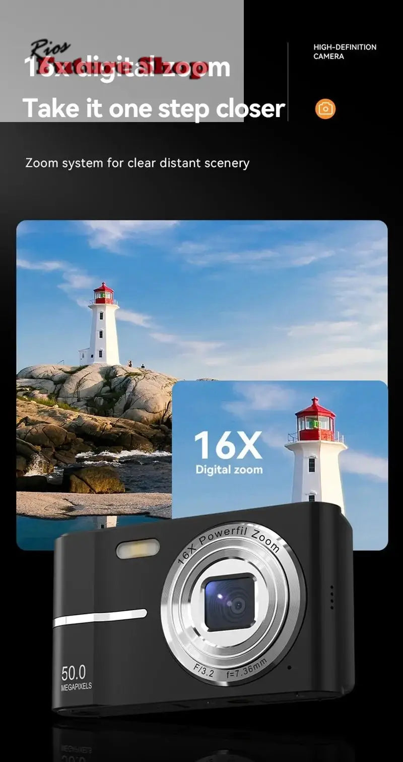 Xiaomi 4K Digital Camera 50MP 16X - Rios Future Shop