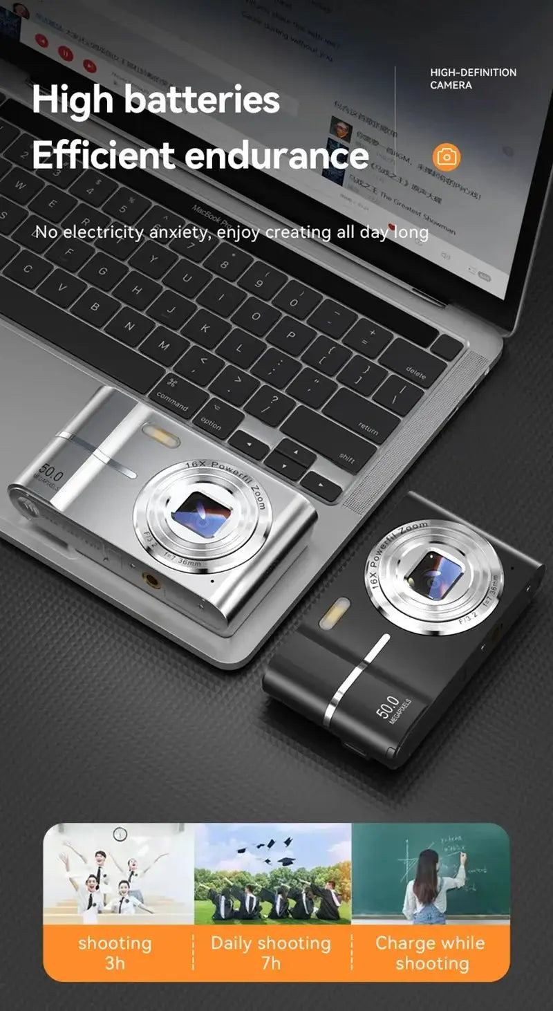 Xiaomi 4K Digital Camera 50MP 16X DSersUSA