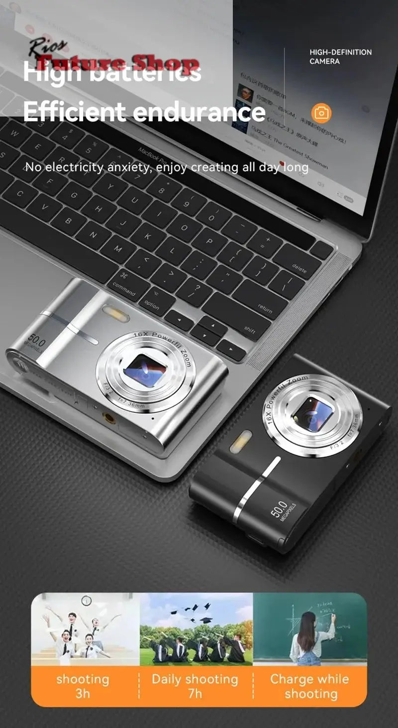 Xiaomi 4K Digital Camera 50MP 16X - Rios Future Shop