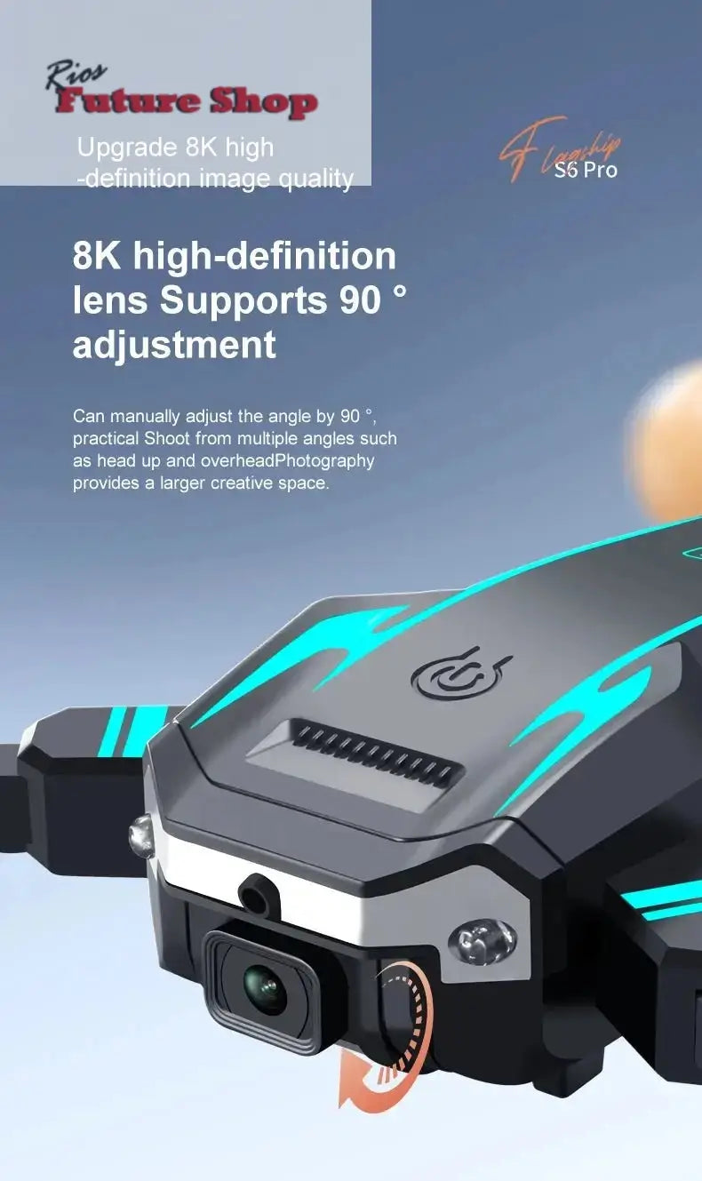 Xiaomi S6 pro Drone Aerial 8K HD Professional - Rios Future Shop
