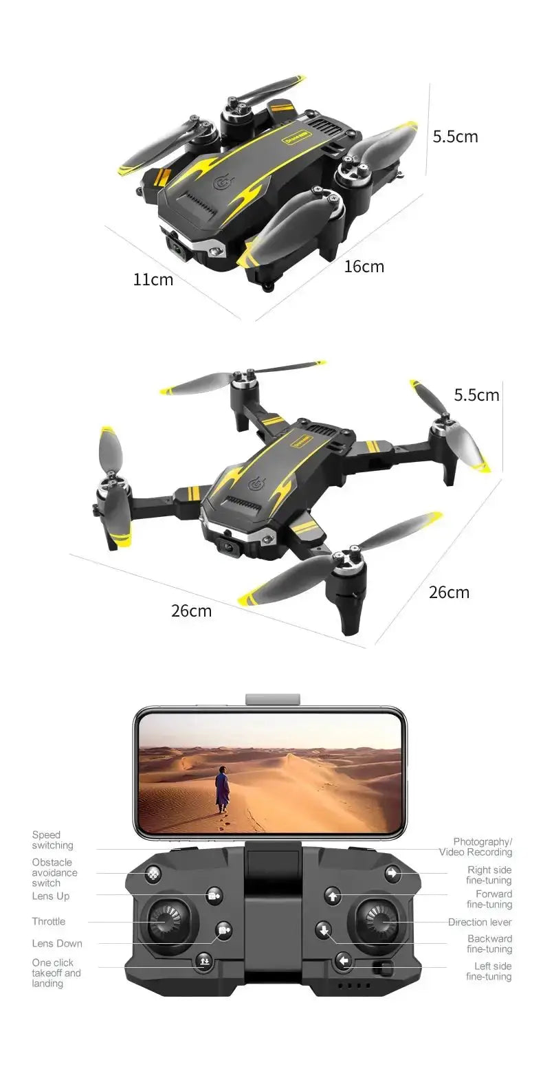 Xiaomi S6 pro Drone Aerial 8K HD Professional - Rios Future Shop
