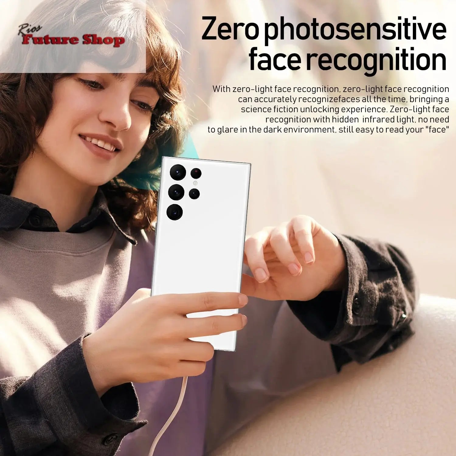 A54 5g mobile phone 6.8 inch 16Gb + 512Gb Android 13 - Rios Future Shop